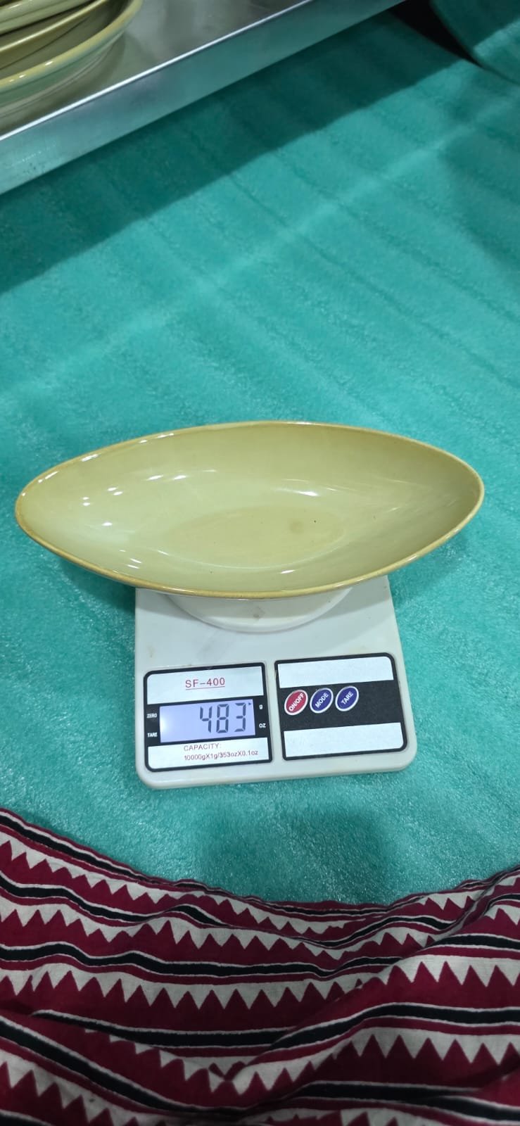 Luna Eclipse Ceramic Platter
