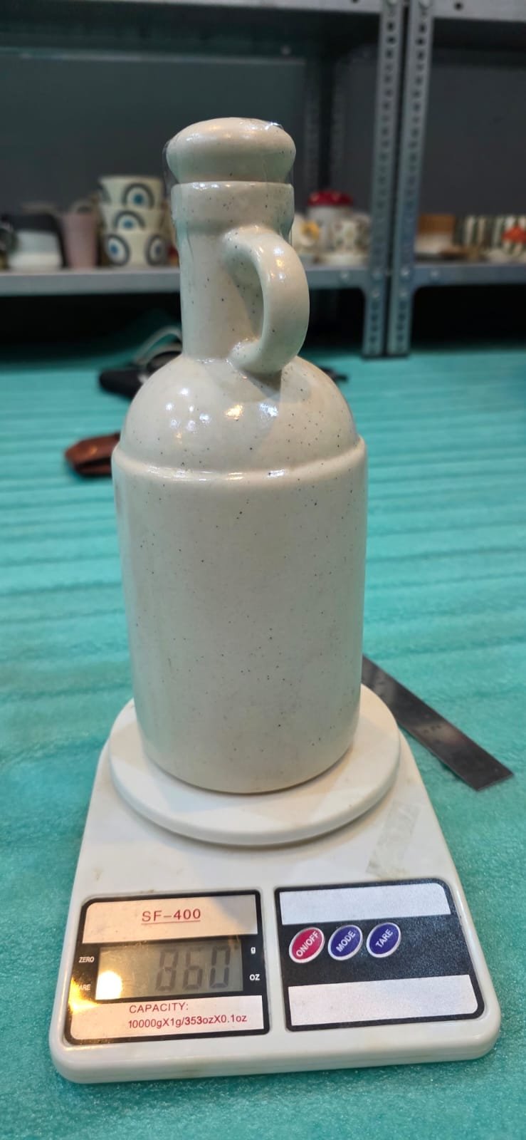 Earth & Element Artisan Stoneware Bottle (850ml) hover