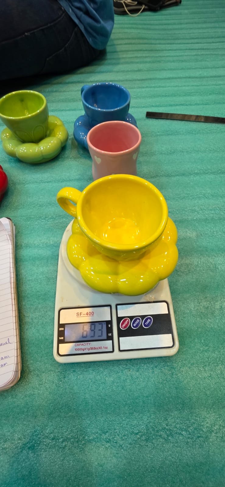 "Bloom Bubble" Ceramic Cup & Saucer Set hover