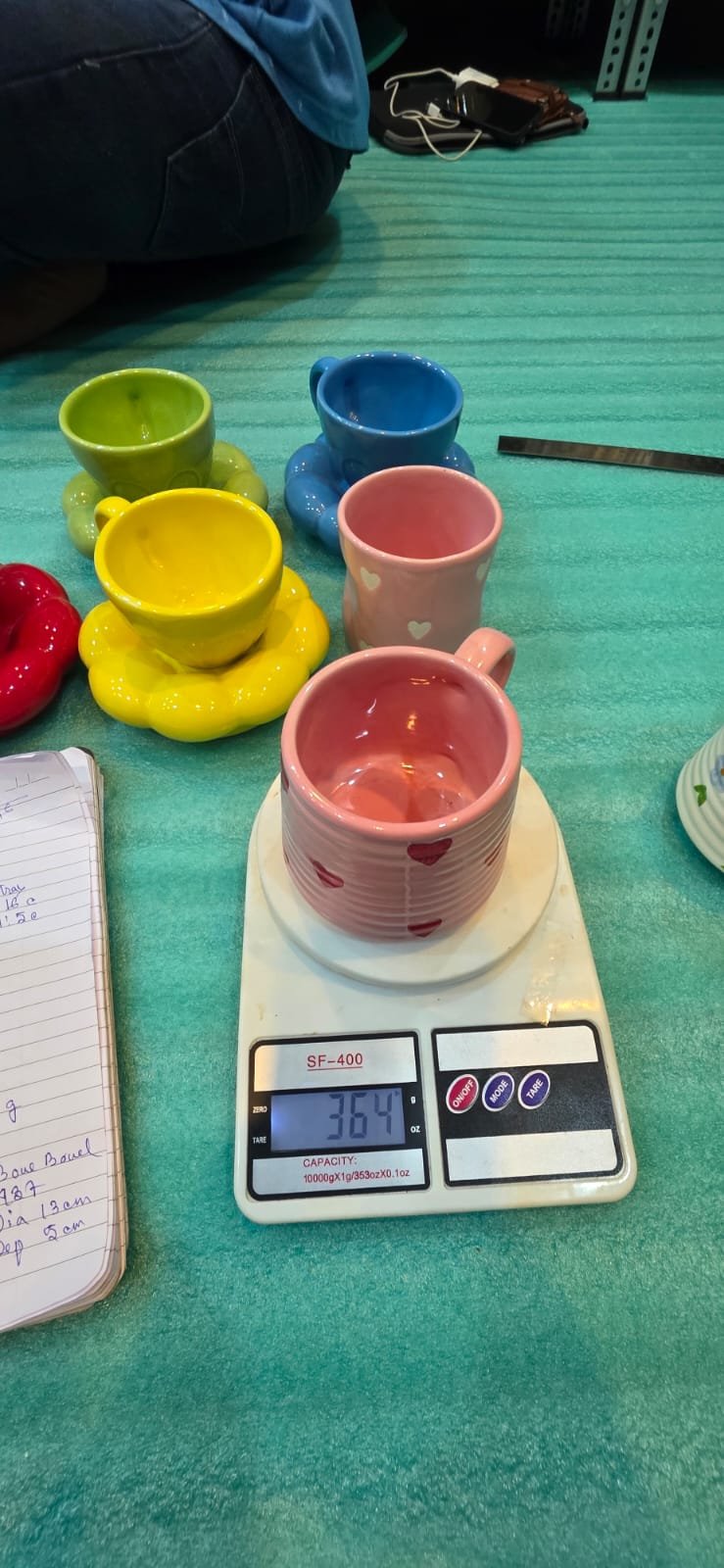 "Sweetheart Pink" Textured Ceramic Mug