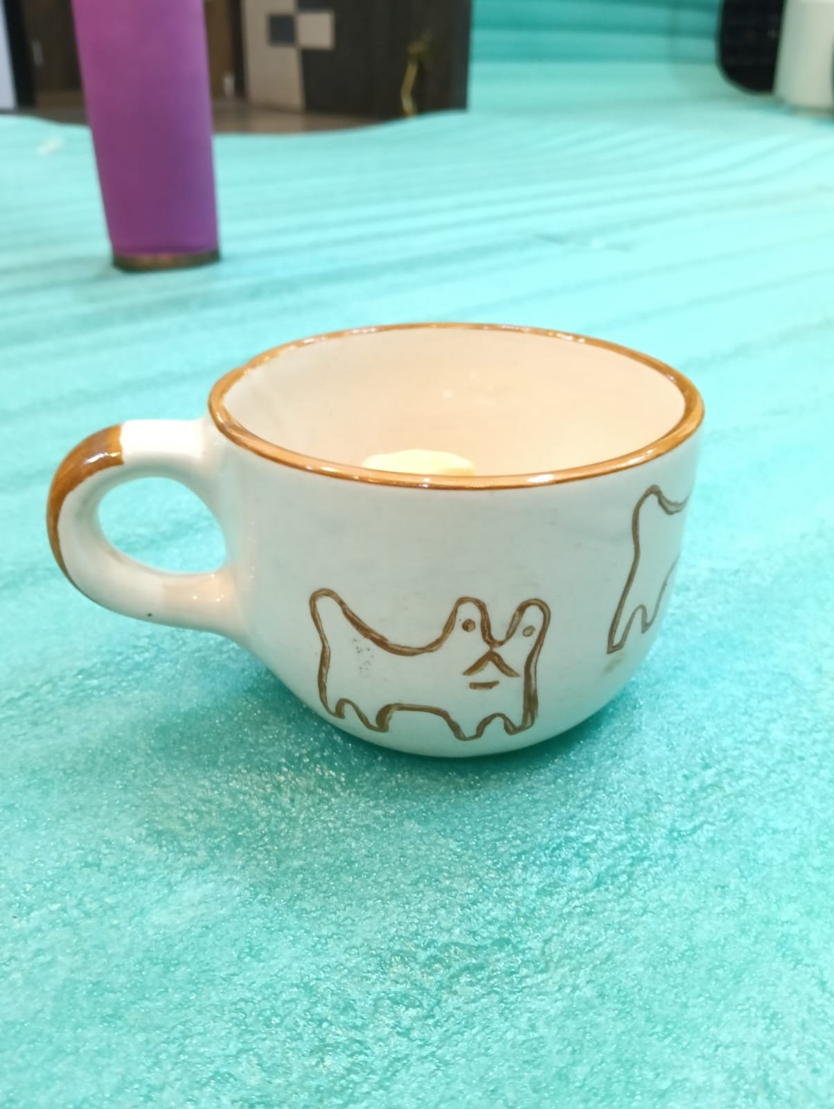 Minimalist Hound Artisan Latte Cup