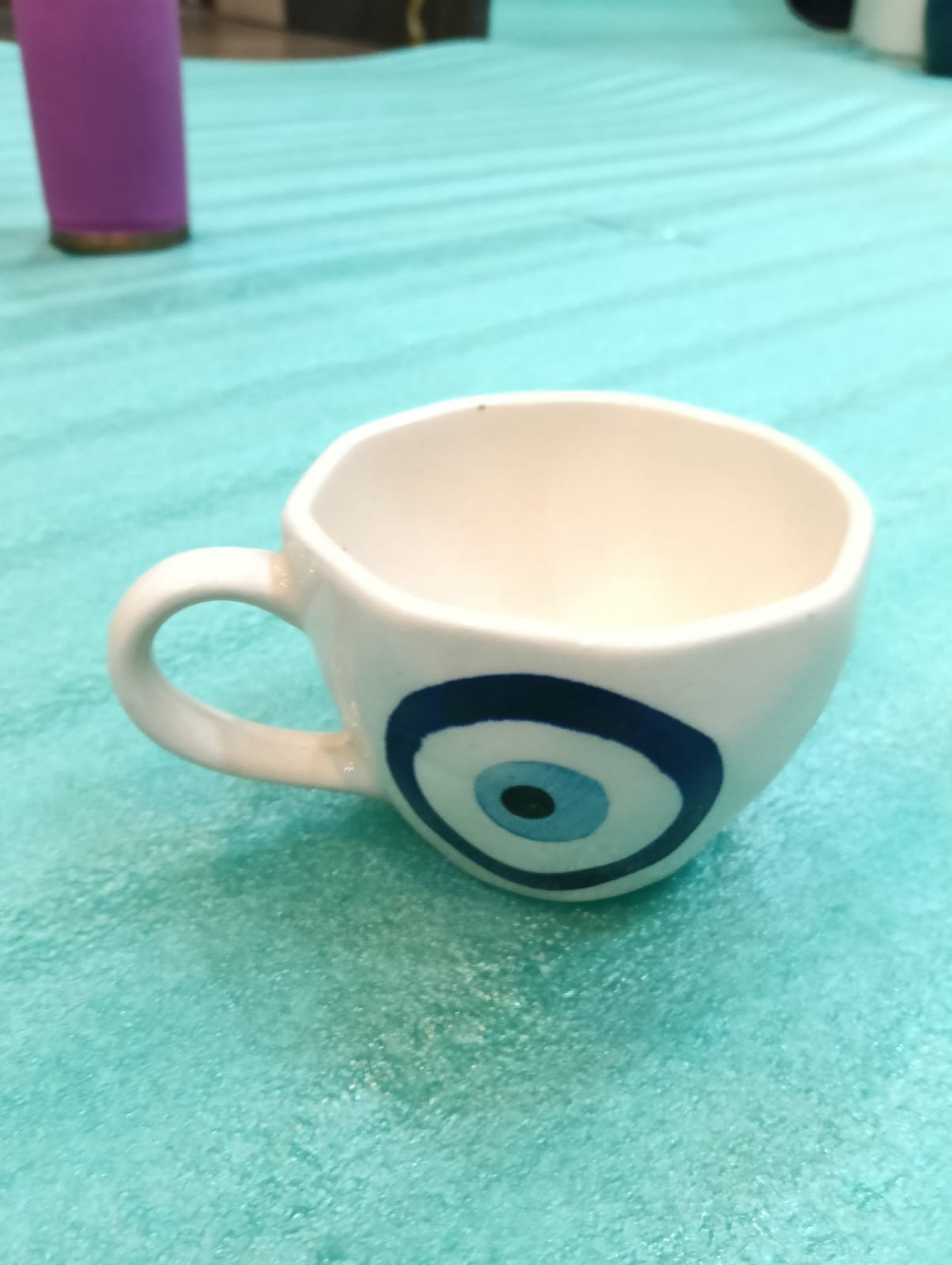 Faceted 'Nazar' Artisan Cup