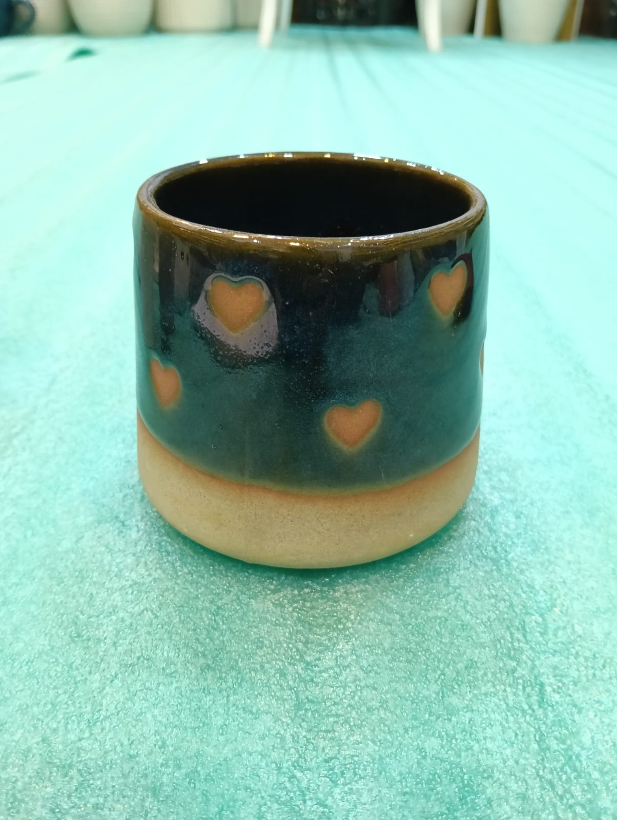 "Dil-Se" Midnight Earth Heart Tumbler
