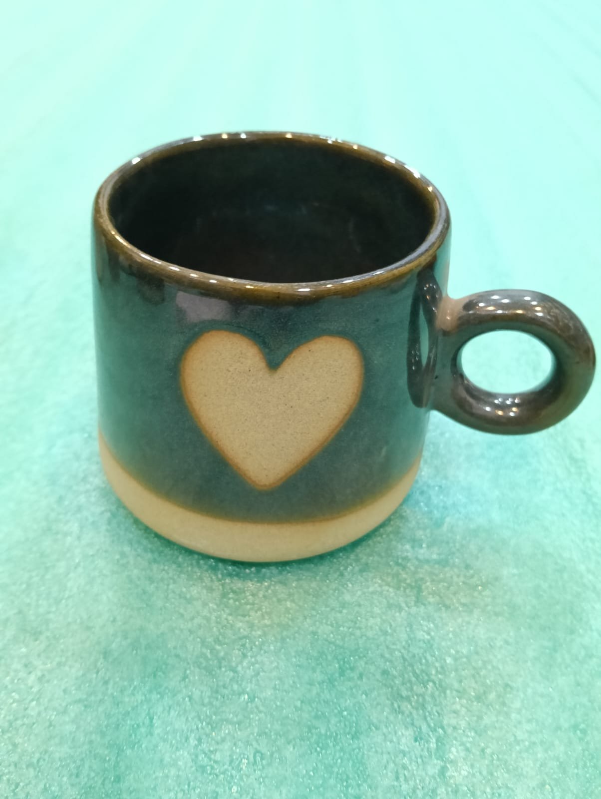 "Dil-Se" Midnight Heart Artisan Mug