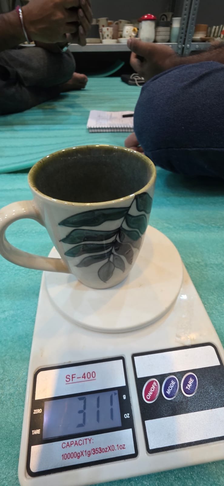 "Botanical Vine" Ceramic Studio Mug