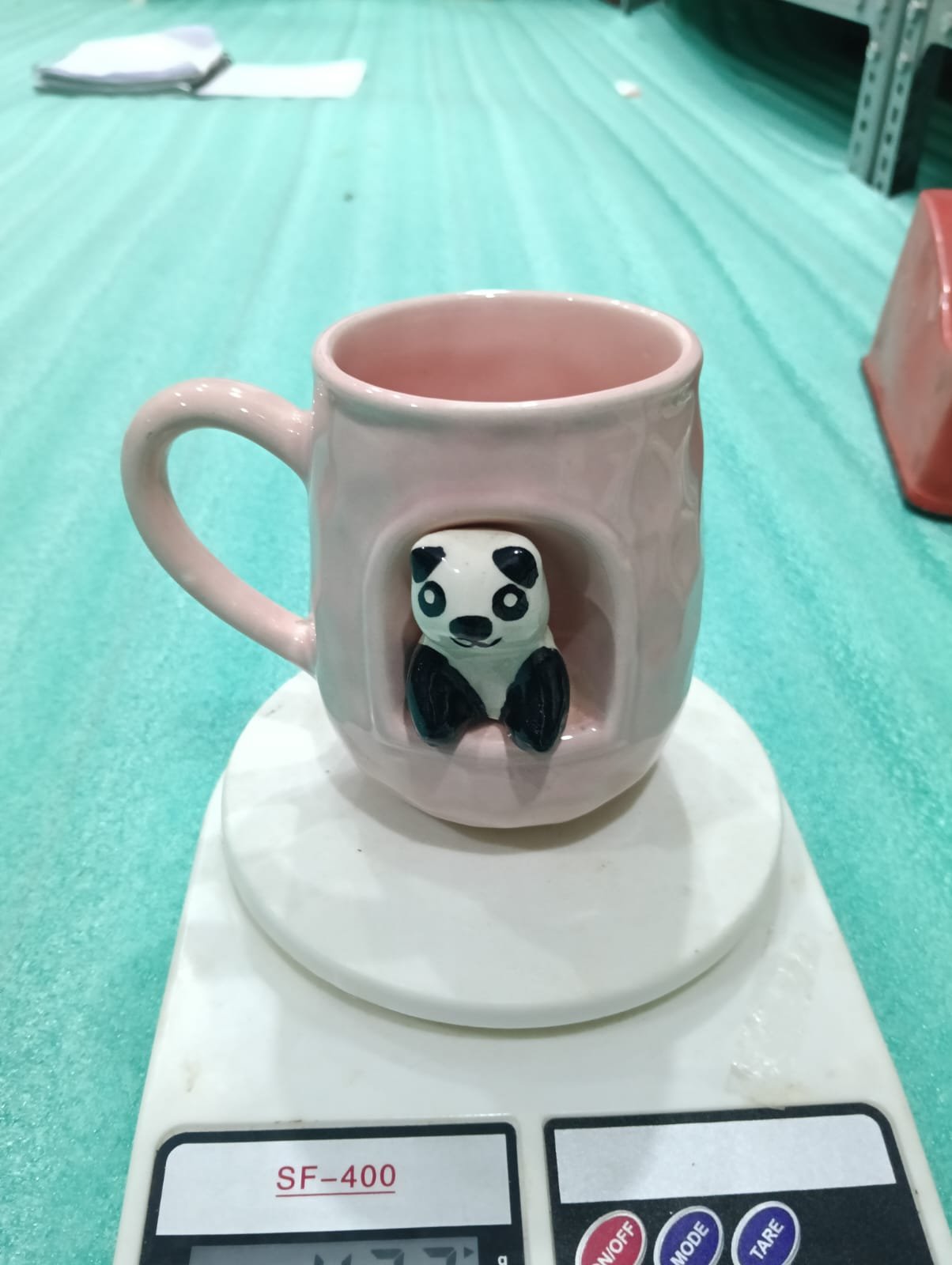 "Blush Panda Nook" Artisan Mug