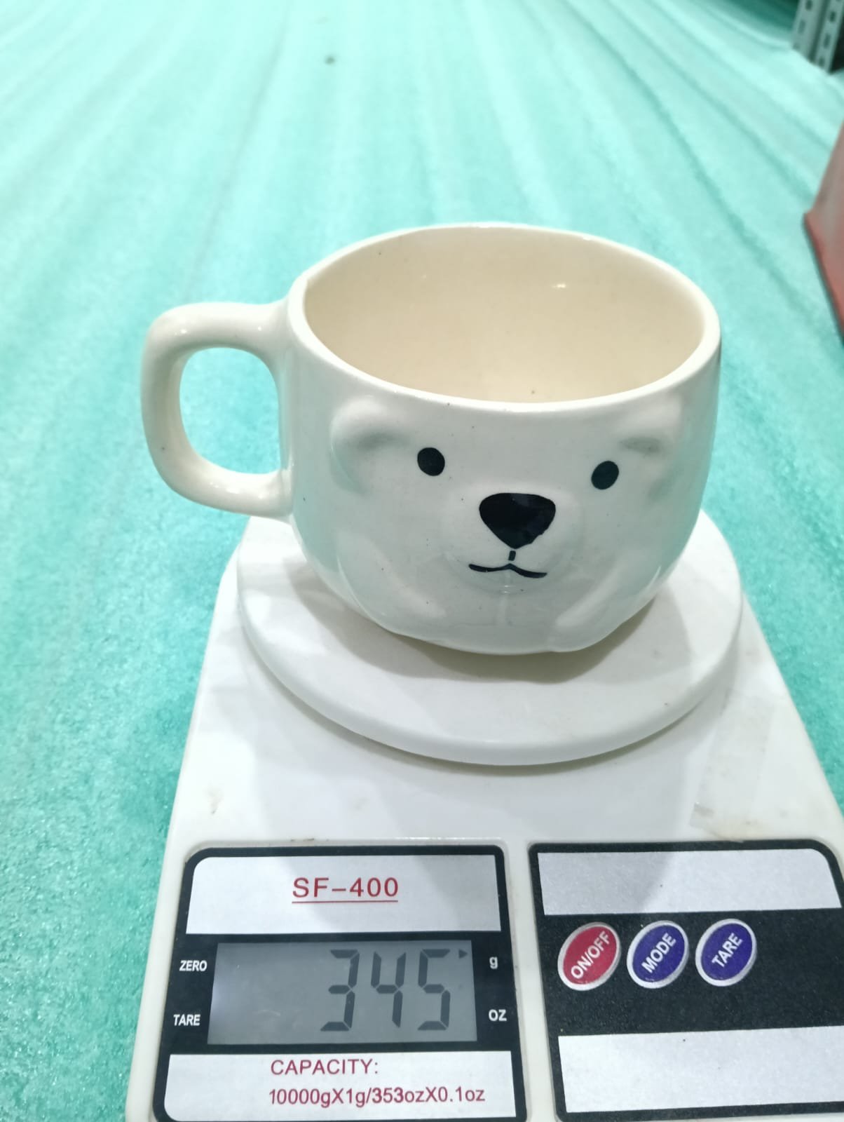 "Polar Bear" Artisan Sculptural Mug