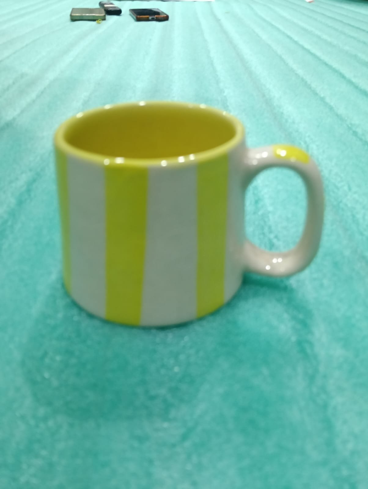 Sunshine Stripe Artisan Mug