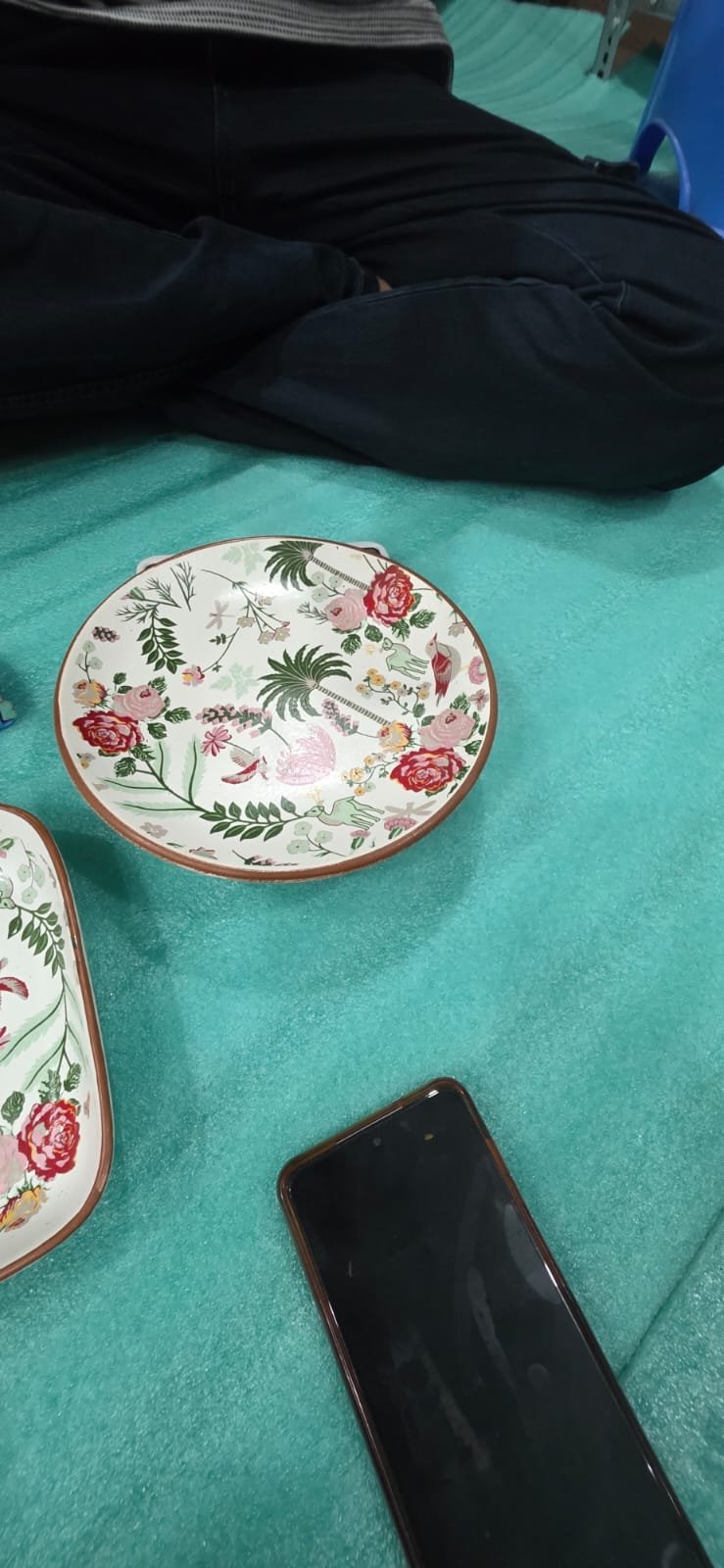 "Botanical Eden" Ceramic Quarter Plate