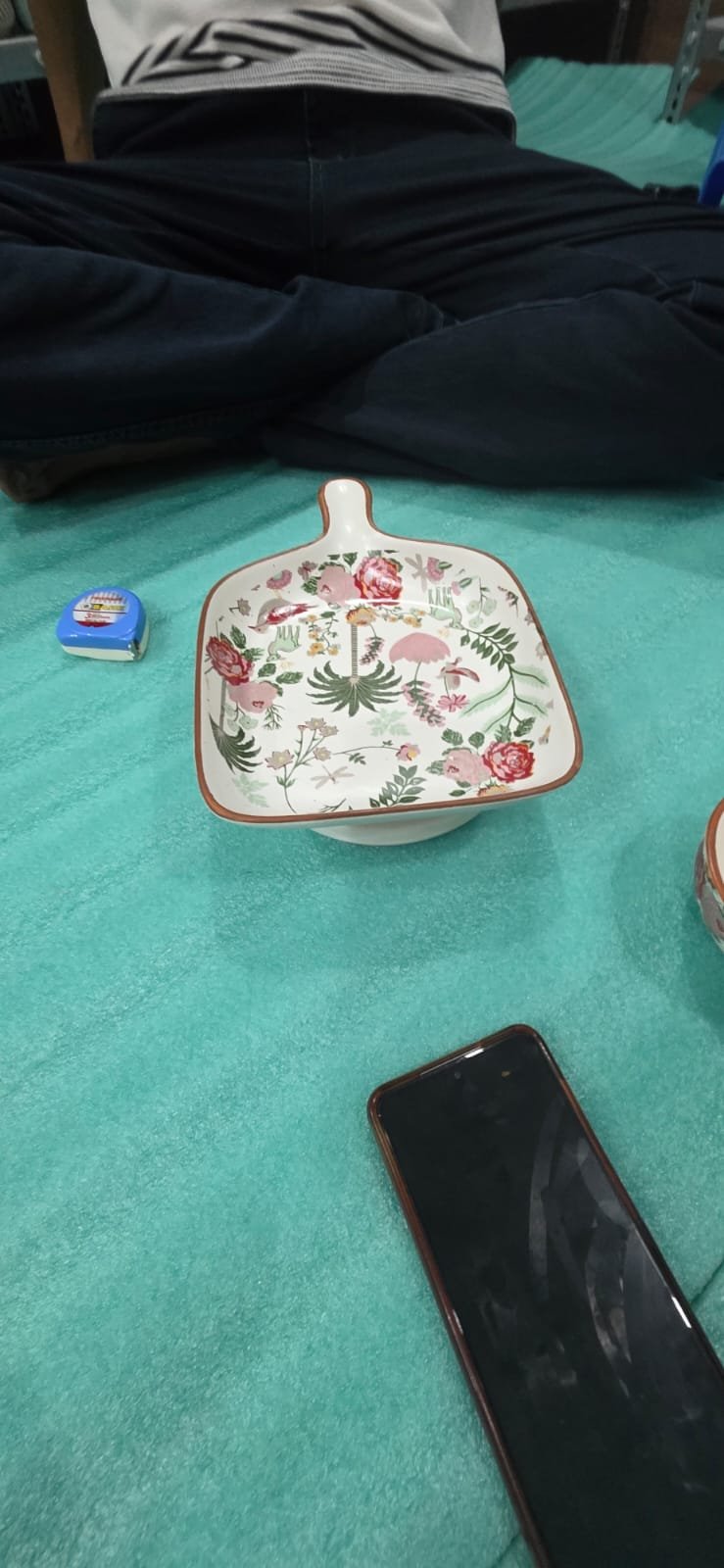 "Botanical Eden" Ceramic Serving Tray