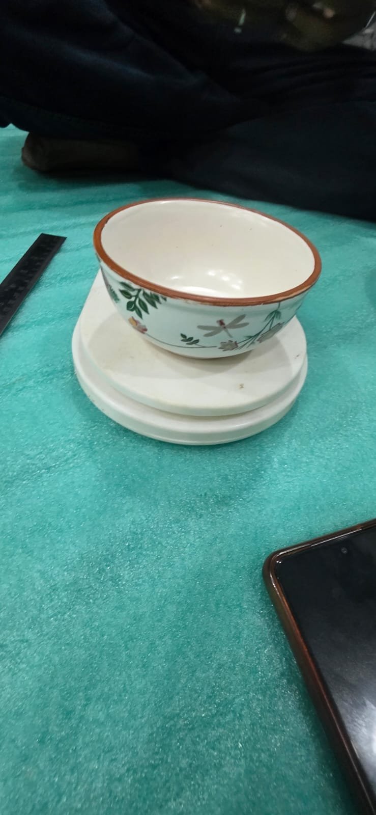 "Botanical Eden" Ceramic Small Bowl