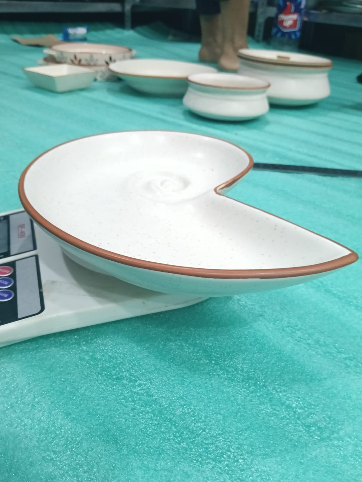 "Nautilus Shore" Artisan Serving Platter