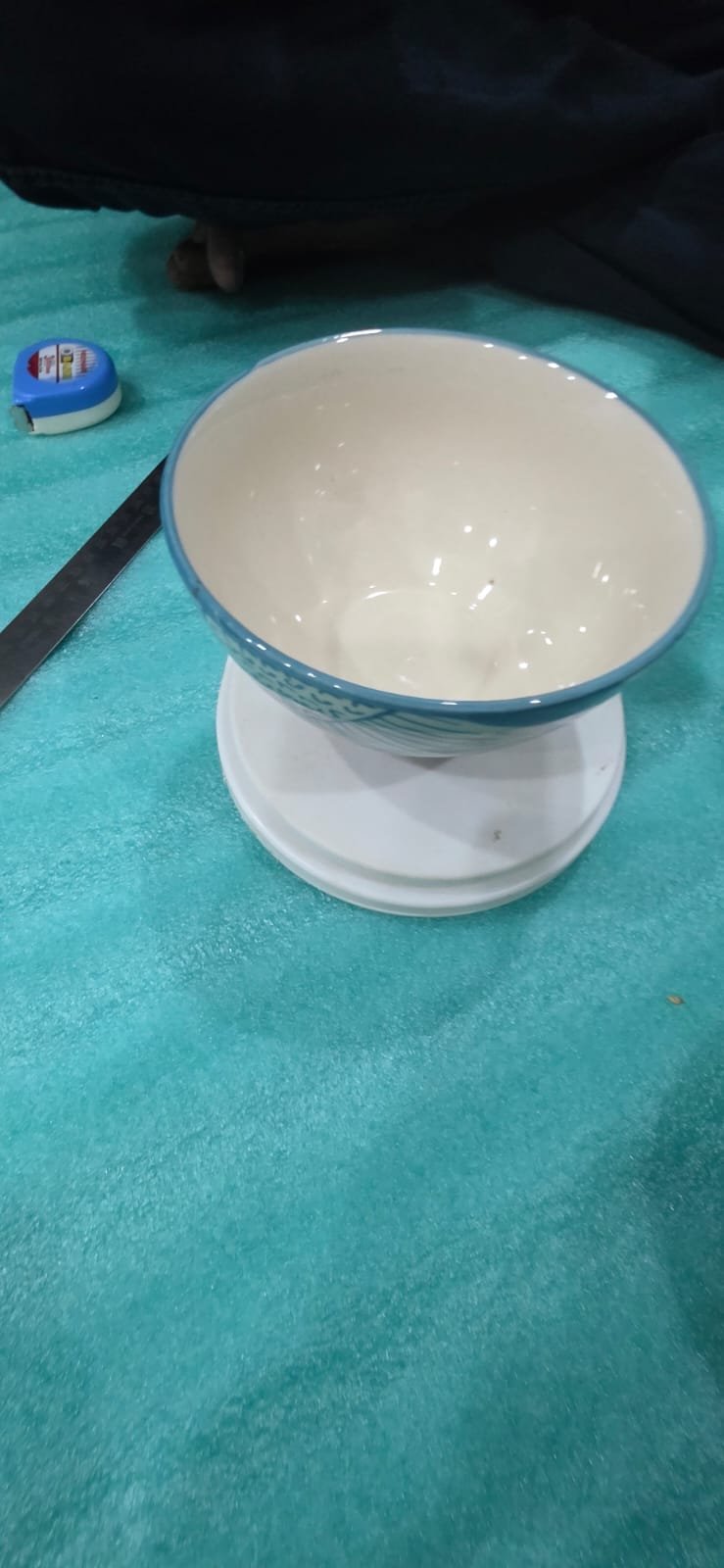 "Blue Floral" Petite Serving Bowl
