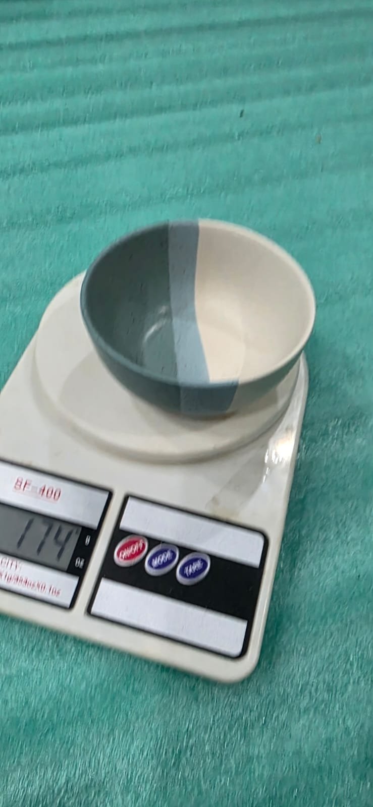 "Tri-Tone Minimalist" Mini Dip Bowl