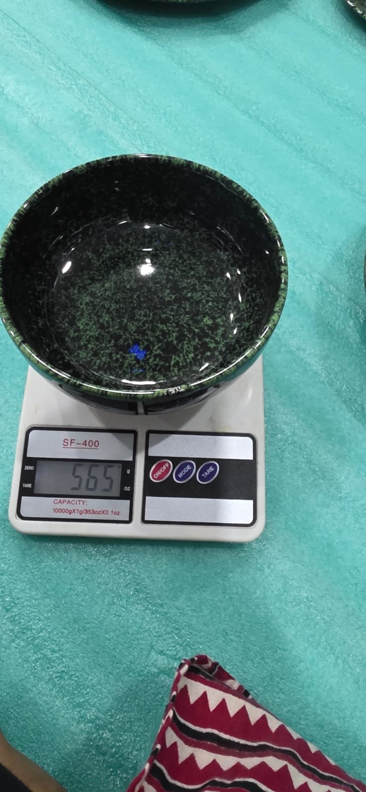 "Speckled Forest" Serving Bowl
