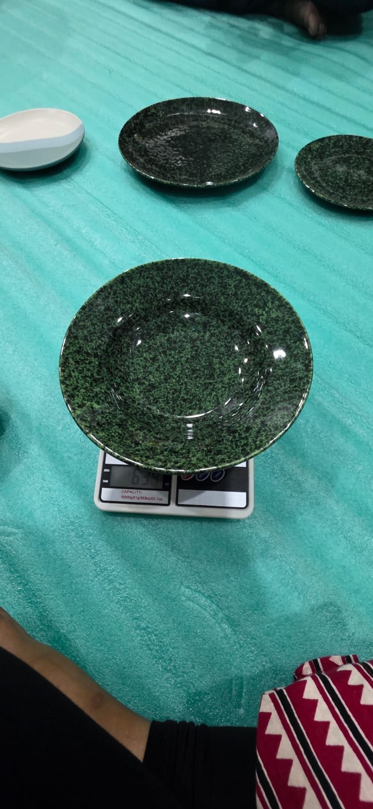 "Speckled Forest" Artisan Pasta Bowl