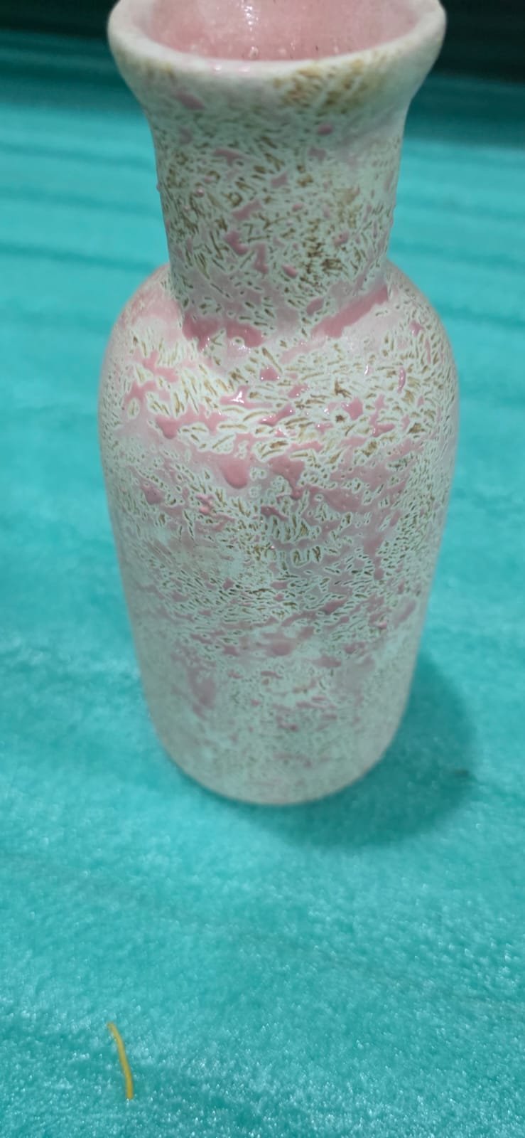 "Zola" Textured Crater Ceramic Vase hover