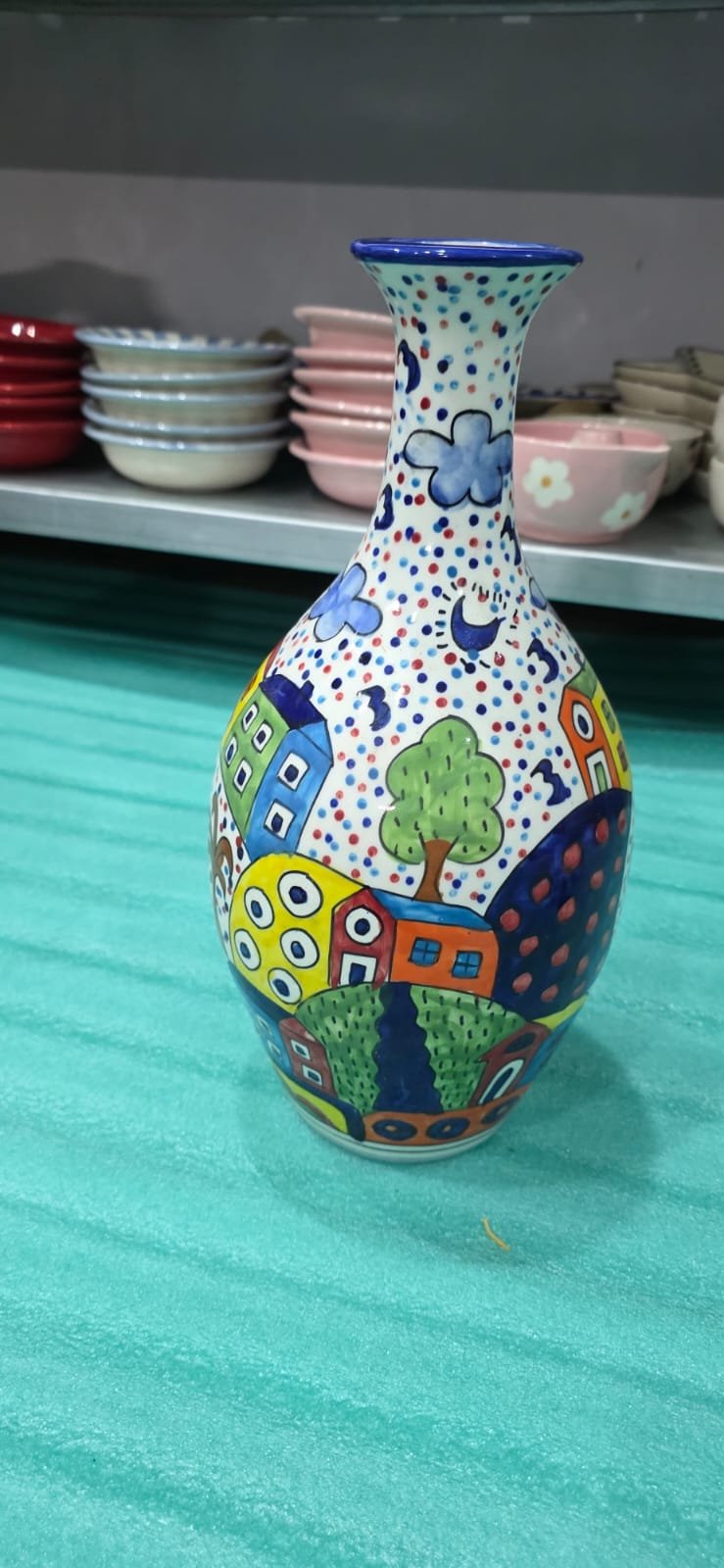 "Zuri" Grand Trumpet Heritage Vase