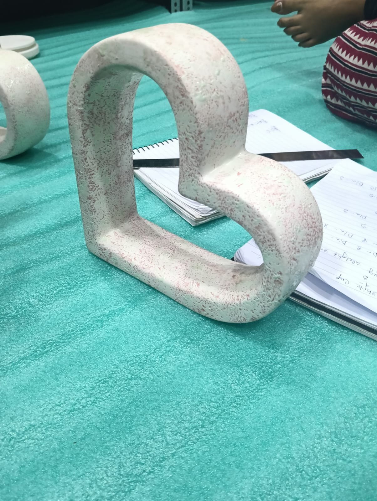 Ethereal Heart" Sculptural Decor Piece
