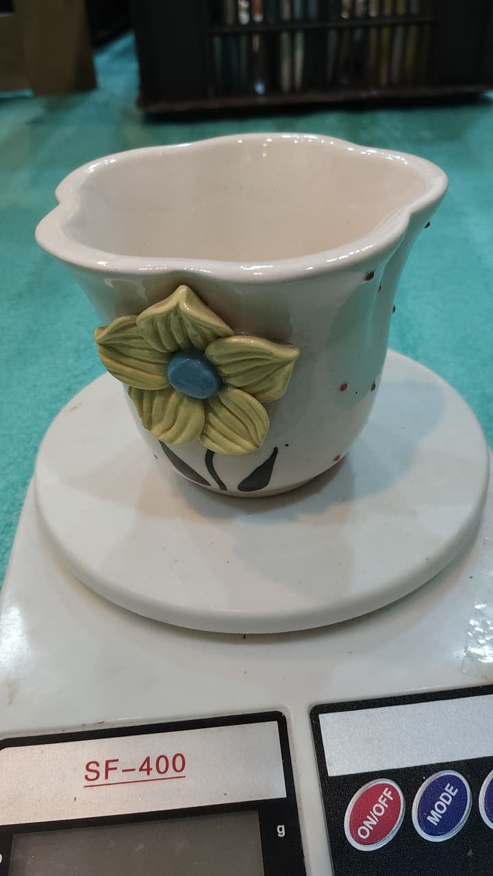 "Meadow Bloom" Artisan Flared Mug