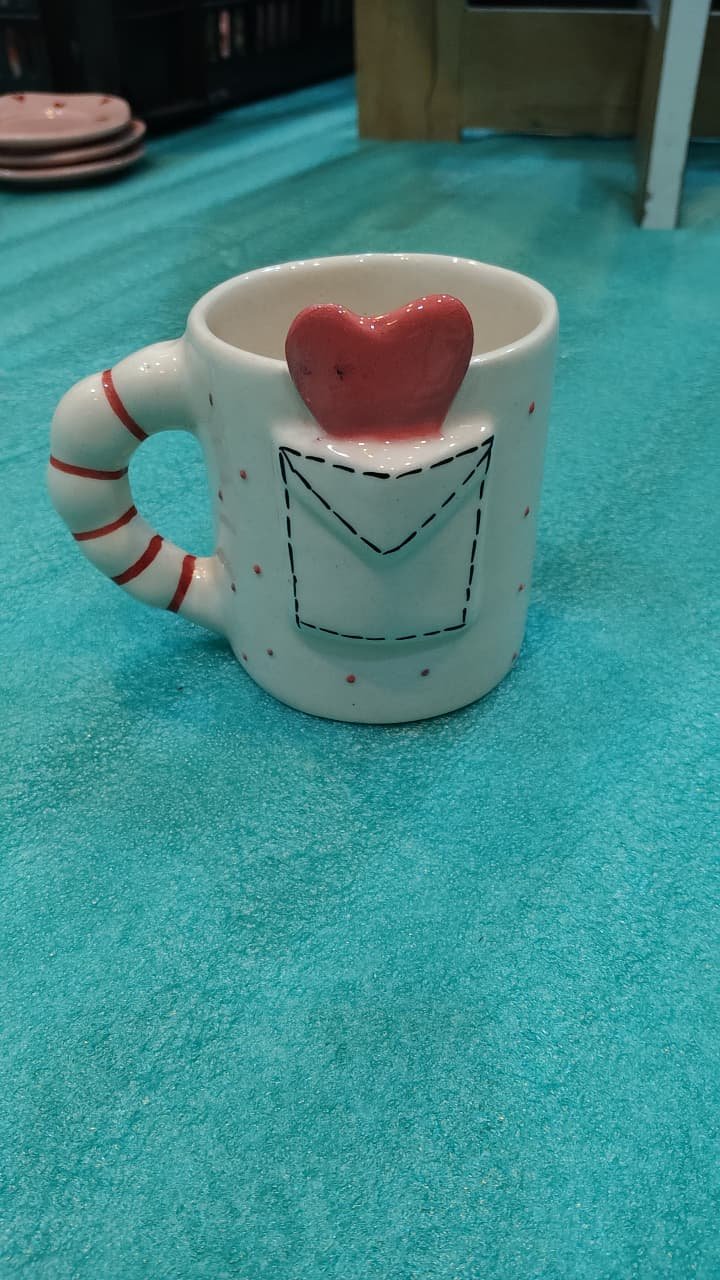 "Cupid’s Pocket" Artisan Mug