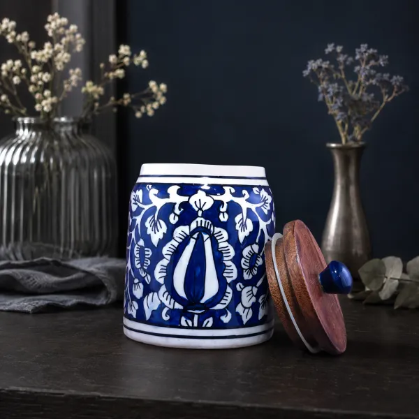 Hand-Painted Storage Jar hover